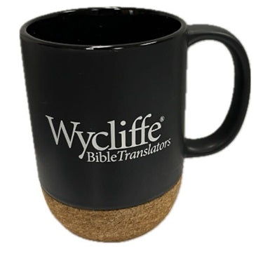 Wycliffe Black Cork Mug
