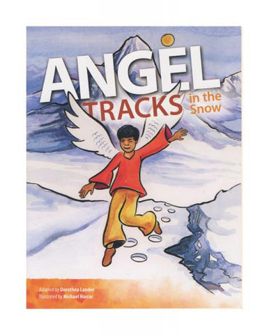 Angel Tracks in the Snow Coloring Book