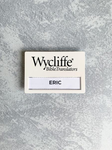 Wycliffe Name Badge