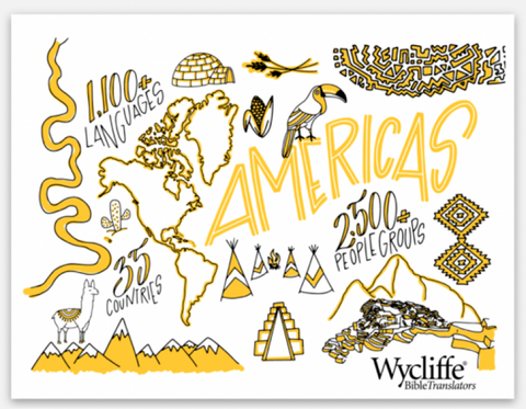 Americas Sticker